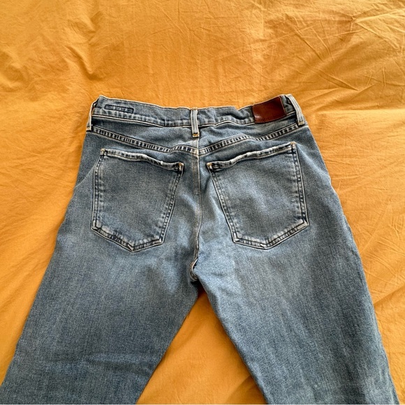 Citizens of Humanity straight leg crop distressed jeans - Picture 3 of 3
